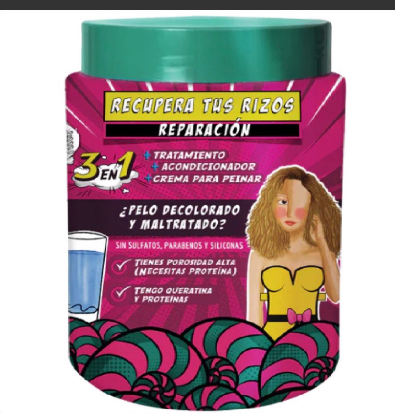 PONTO - RECUPERA TUS RIZOS – REPARA E HIDRATA
