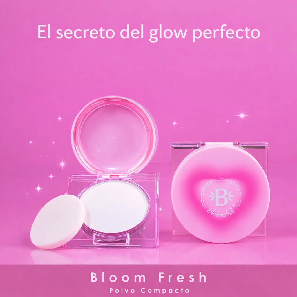 POLVO COMPACTO BLOOM FRESH BLOOMSHELL - PIEL PERFECTA
