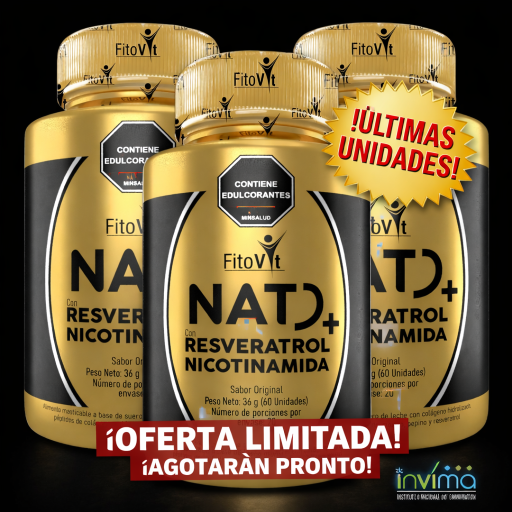 FÓRMULA ANTIEDAD NAD+ REJUVENECE TUS CÉLULAS