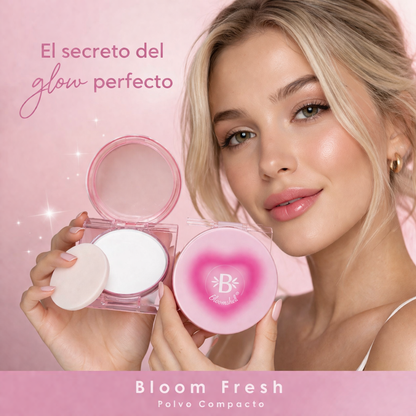 POLVO COMPACTO BLOOM FRESH BLOOMSHELL - PIEL PERFECTA