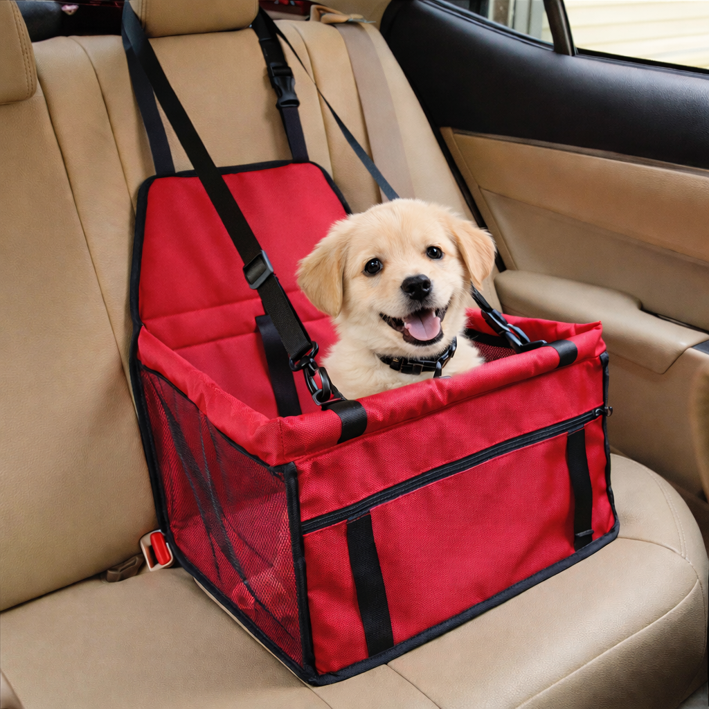 SILLA DE SEGURIDAD PARA VEHICULO - MASCOTAS SEGURAS