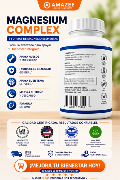 MAGNESIO COMPLEX TOPLUX X 2