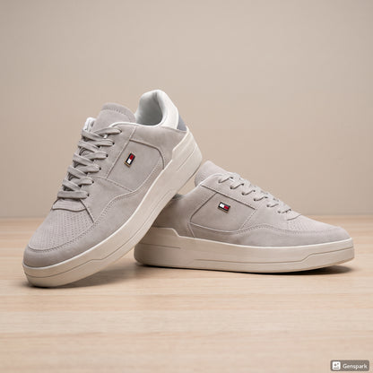 Tenis Deportivos Mujer en Piel Gris | AMAZEE