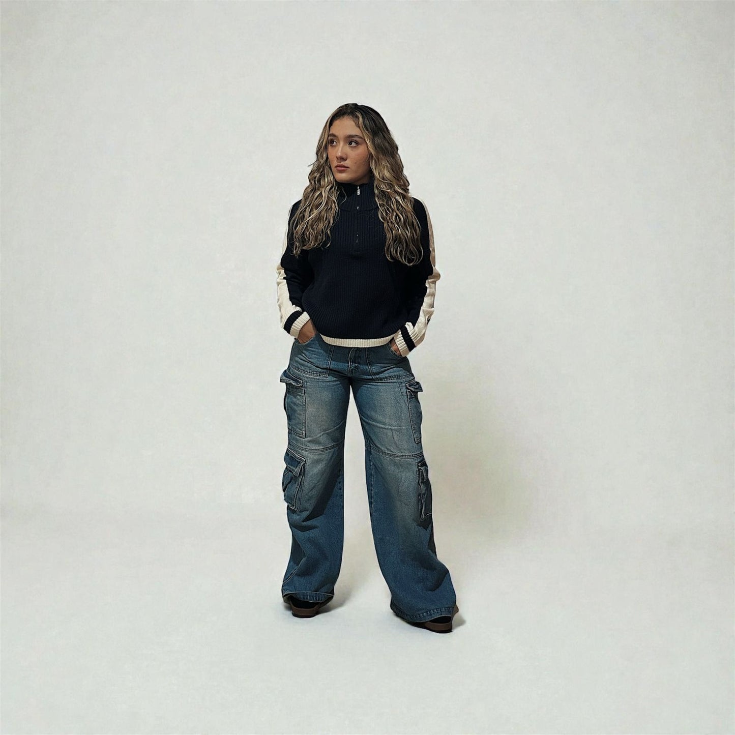 Suéter Urbano con Cierre – Estilo Street Chic