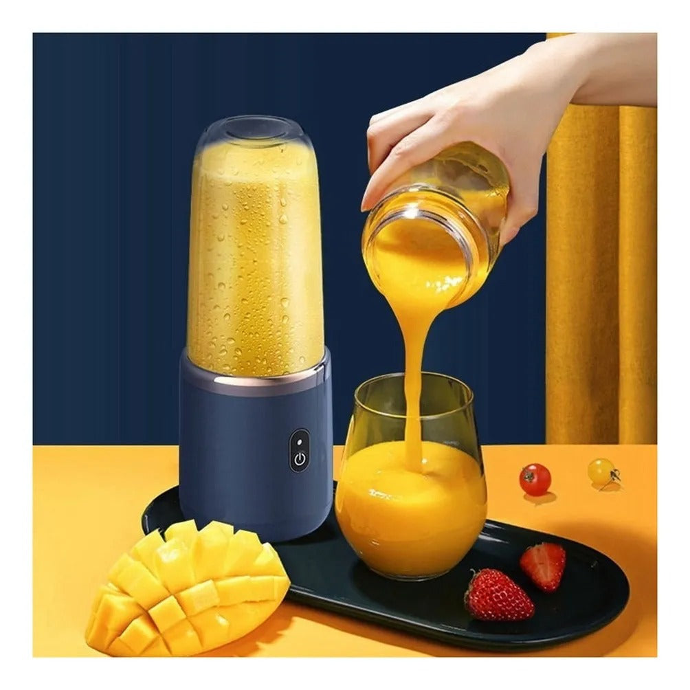 MINI LICUADORA PORTÁTIL RECARGABLE -BATIDOS Y JUGOS