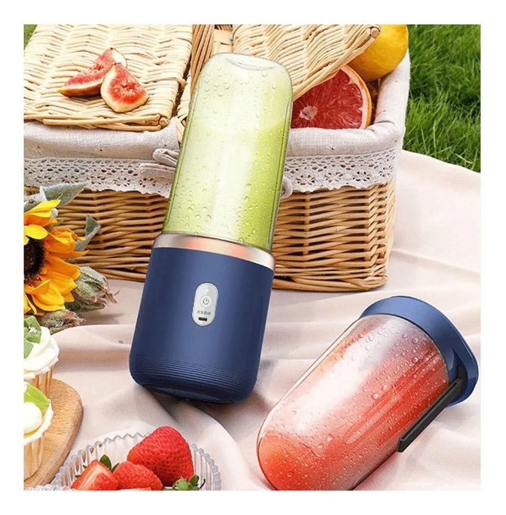 MINI LICUADORA PORTÁTIL RECARGABLE -BATIDOS Y JUGOS