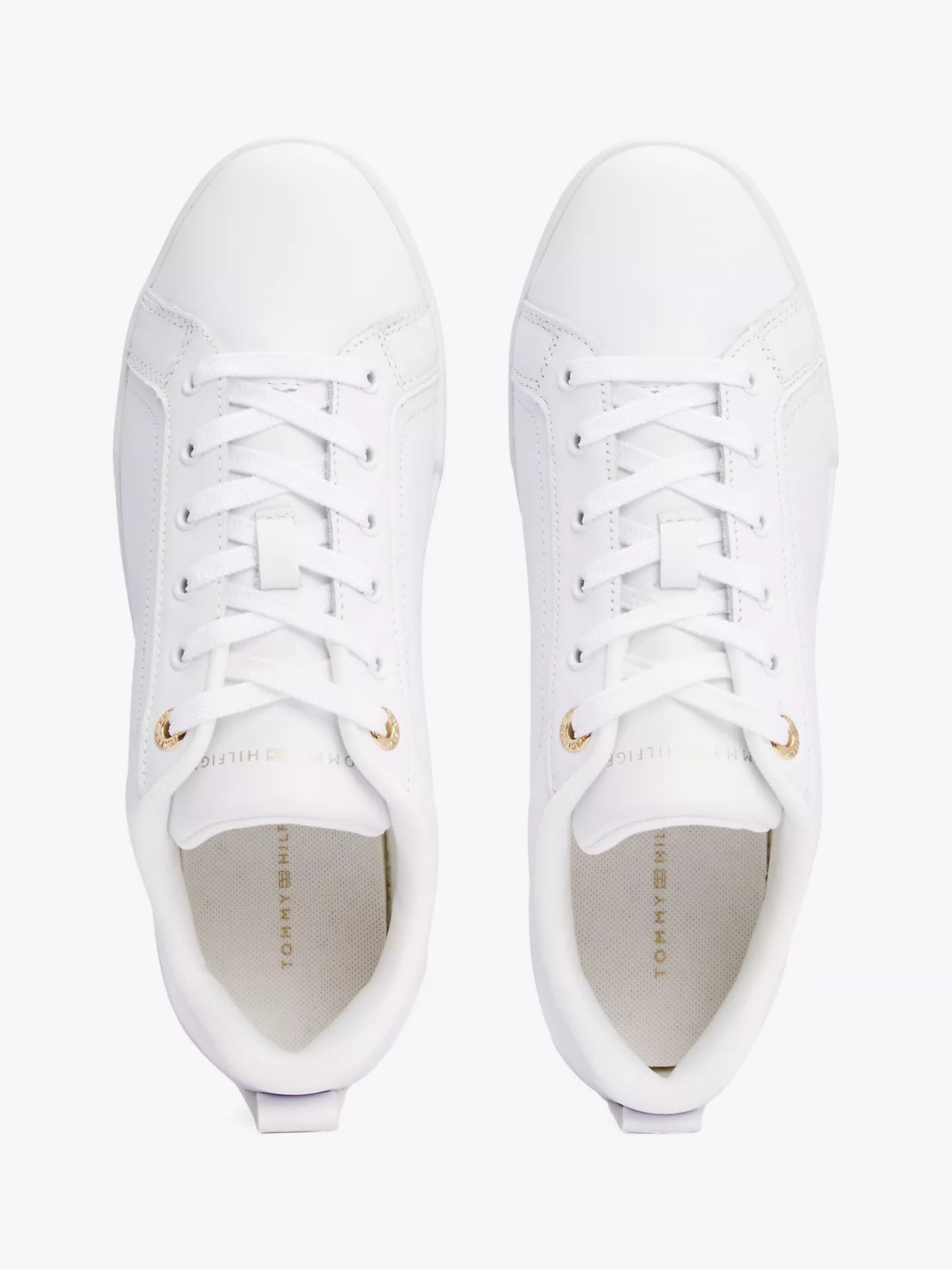 TENNIS DEPORTIVOS DE PIEL CON LOGO DE HILFIGER