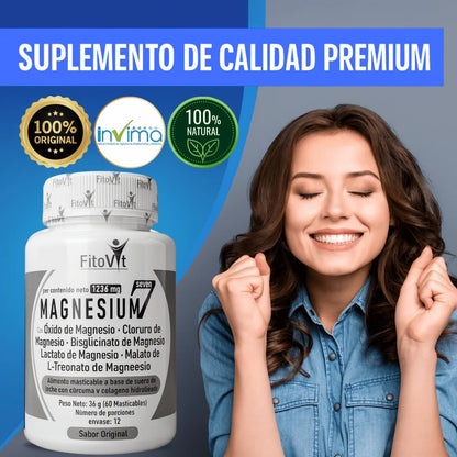 💥 Magnesium 7 – Fórmula 7 en 1 para energía, sueño y equilibrio celular.